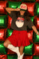 Merry Santa Trucker Hat Tee/Long Sleeve Tee