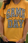 RTS Gold Checkered Game Day Tee