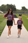 RTS Maroon Checkered Game Day Tee