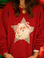 Vintage Santa Star Sweatshirt
