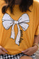 **SALE** RTS Gold Game Day Bow Tee