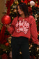 RTS Holly Jolly Glitter Sweatshirt