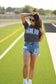 **SALE** RTS Charcoal Game Day Vibes Tee