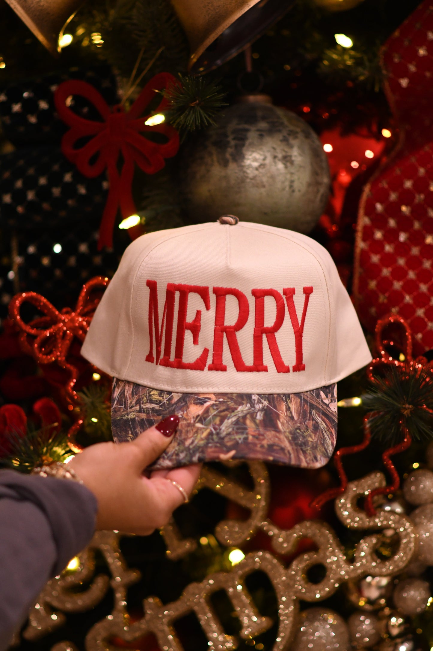 Merry Camo Hat
