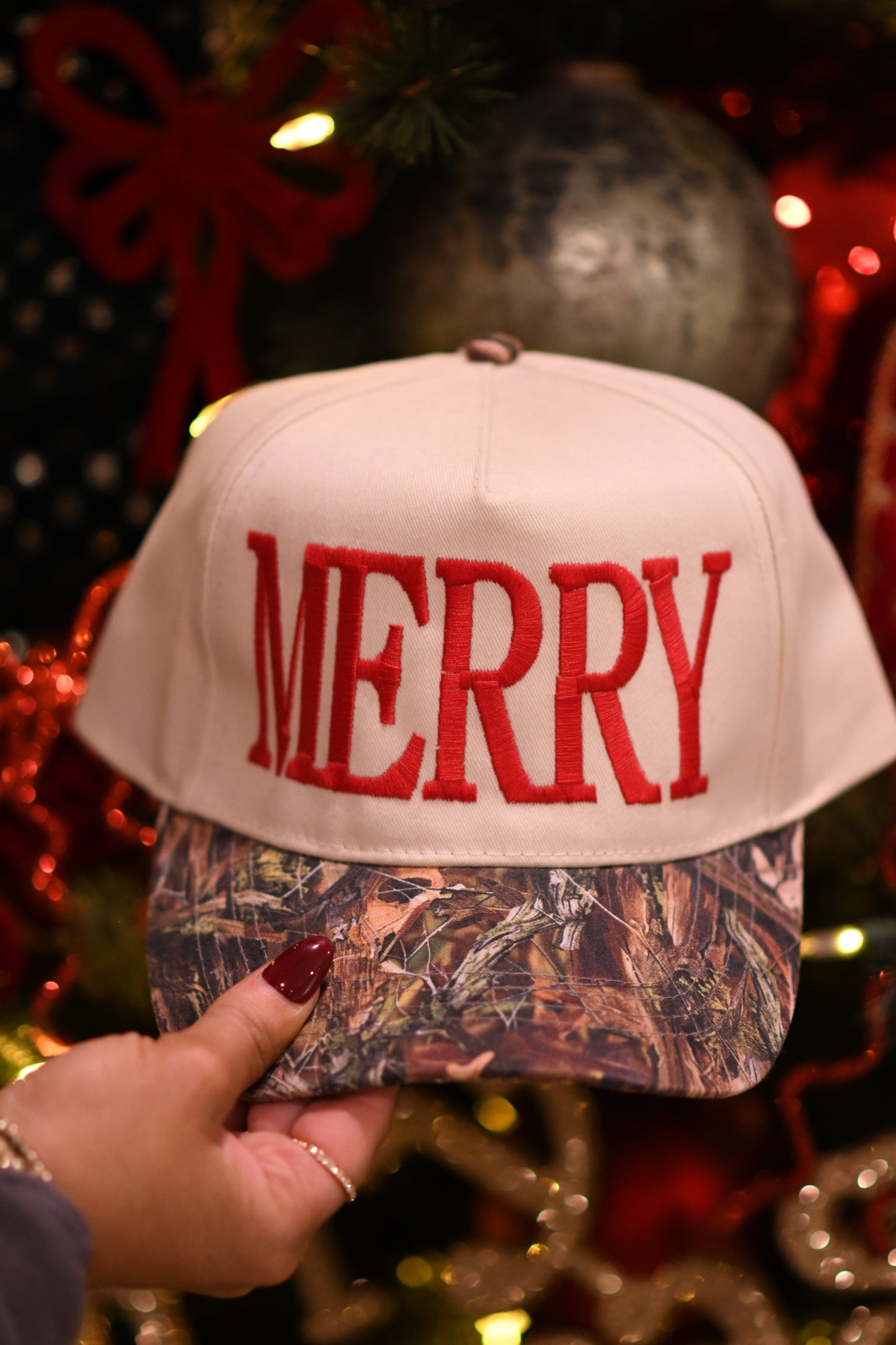 Merry Camo Hat