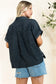 Oversized Washed Denim Shirt