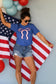 **SALE** Glitter American Bow Tee