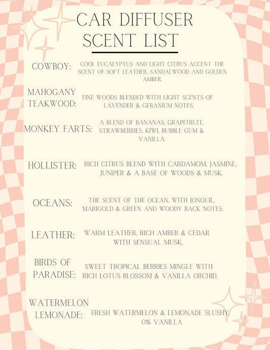 Monkey Farts Car Diffuser