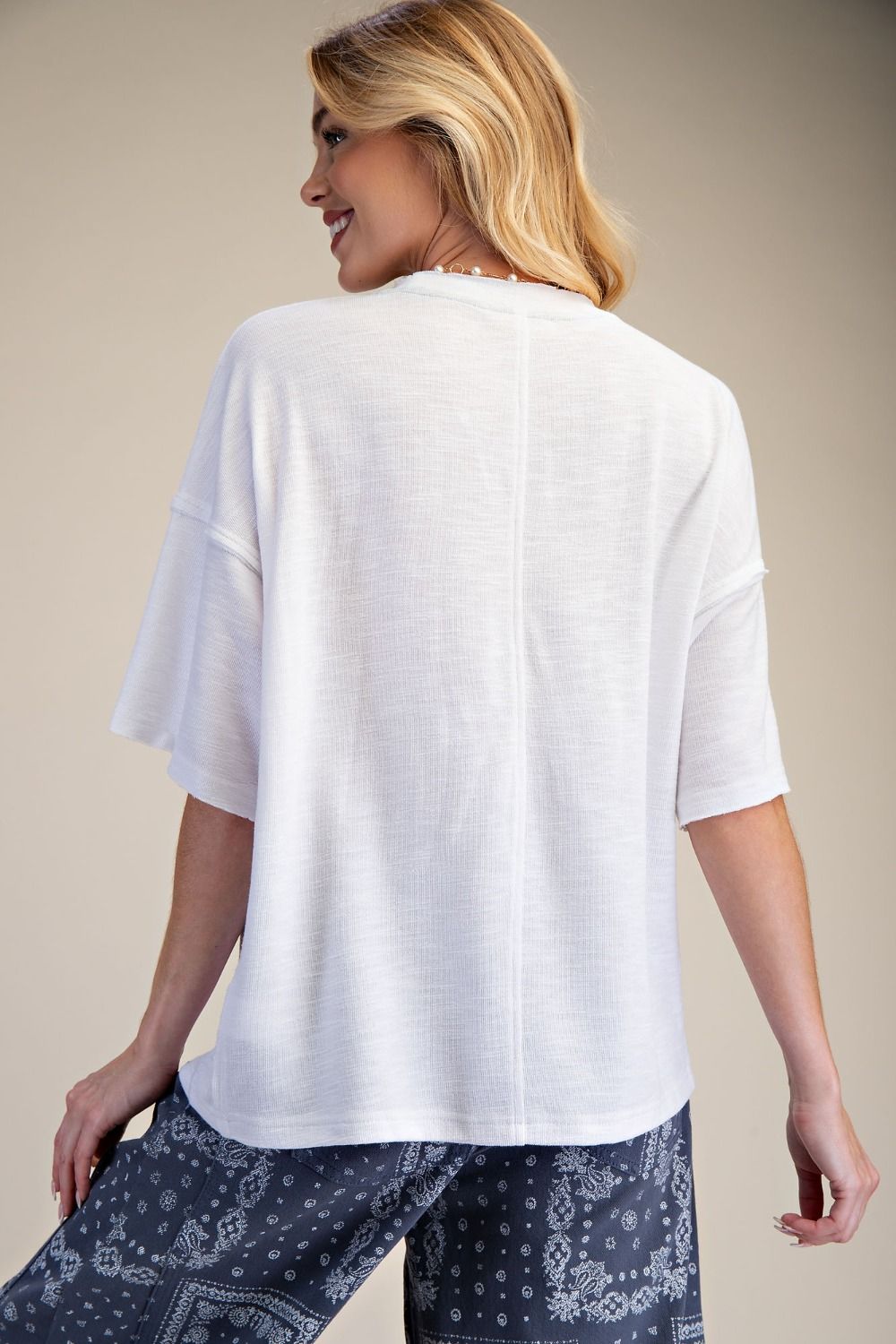 Flower Paisely Patch Shirt