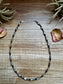 17 inch Torpedo Sterling Silver Pearls