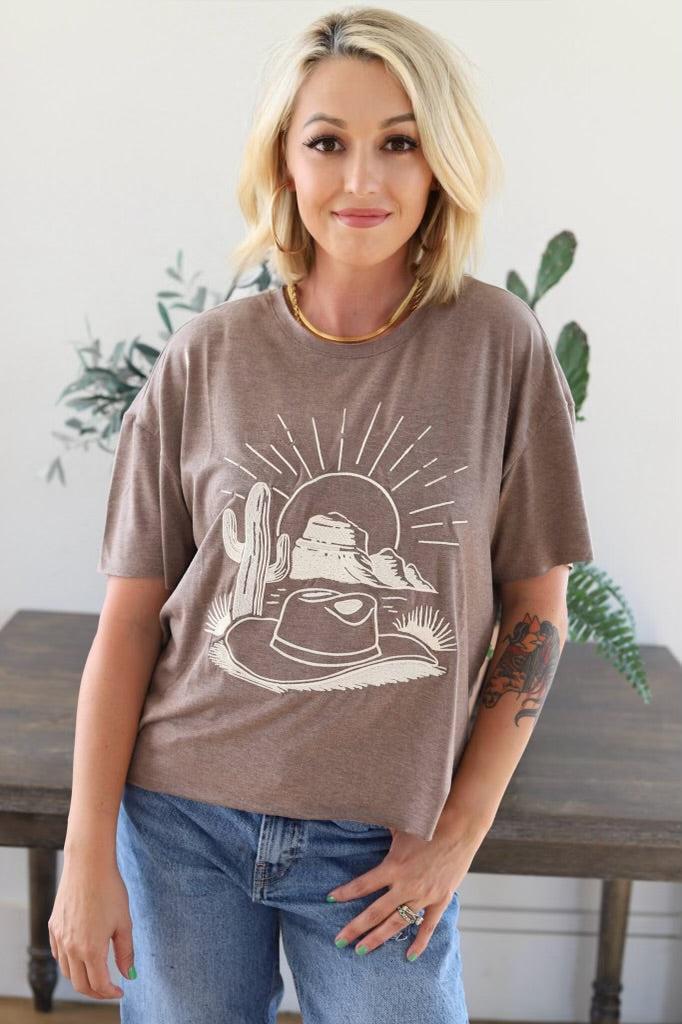 Sun Rise Hat Tee
