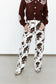 Cow Print Pants