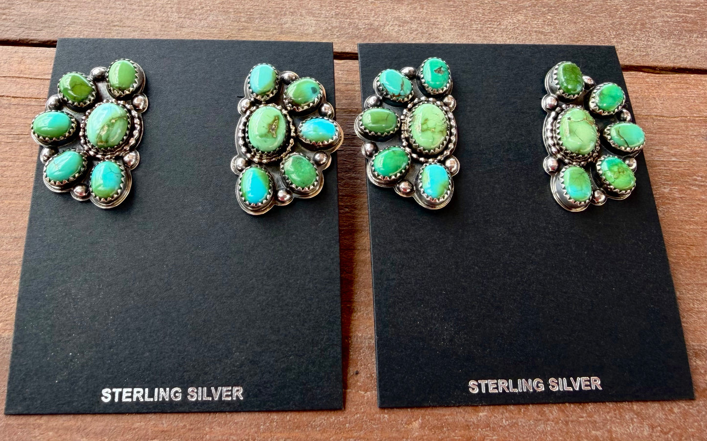 Sonoran Gold 1/2 cluster Earrings