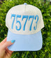 Custom Zip Code Hats