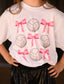 Volleyball And Bows Tee