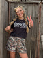 Camo Print Shorts