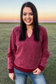 Cowgirl Chic Top - Cranberry