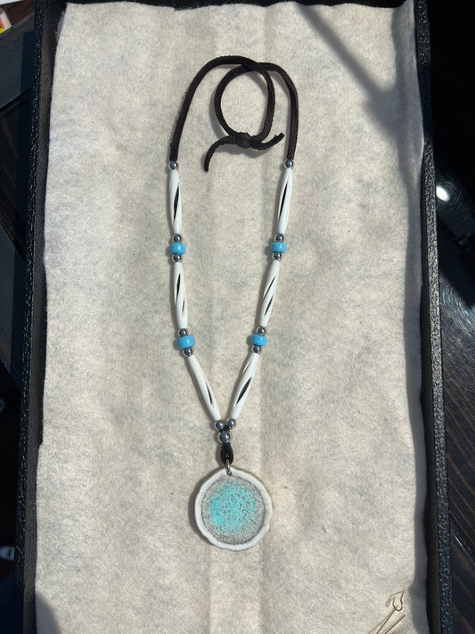 Antler Turquoise Necklace