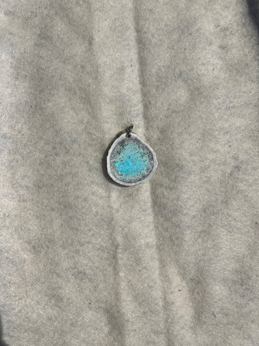 Deer Antler & Turquoise Infused Pendant