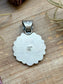 Sterling Silver Paloma Variscite Cluster Pendant – Handmade by Artist Shay Pfeiffer