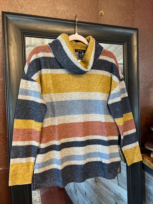 Sapphire Cowl Neck Sweater