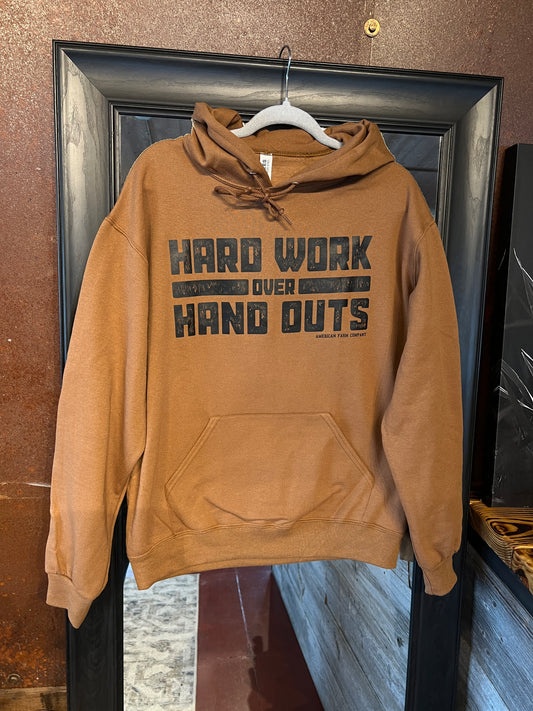 Hard Work Over Handouts Hoodie