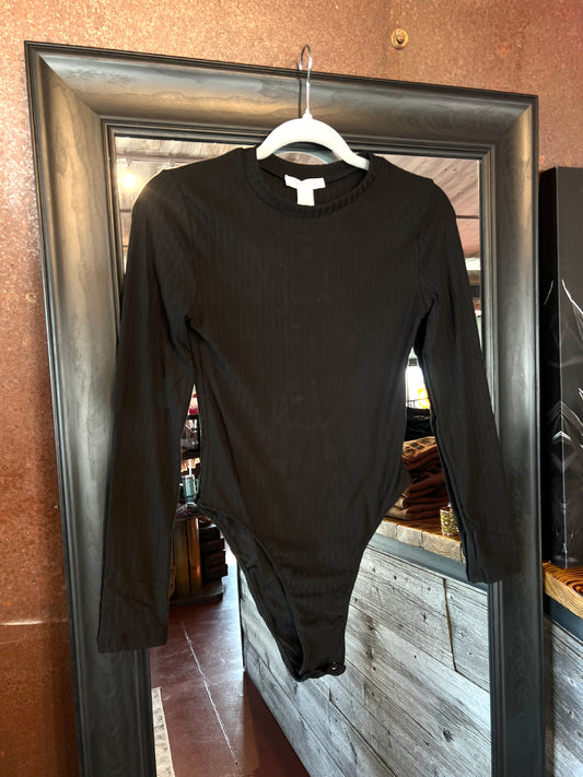 Harper Black Bodysuit