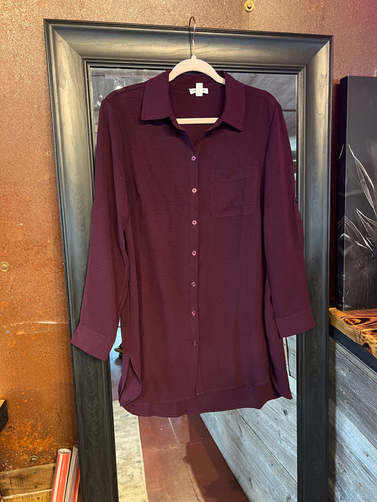 Black Orchid Button Up Shirt