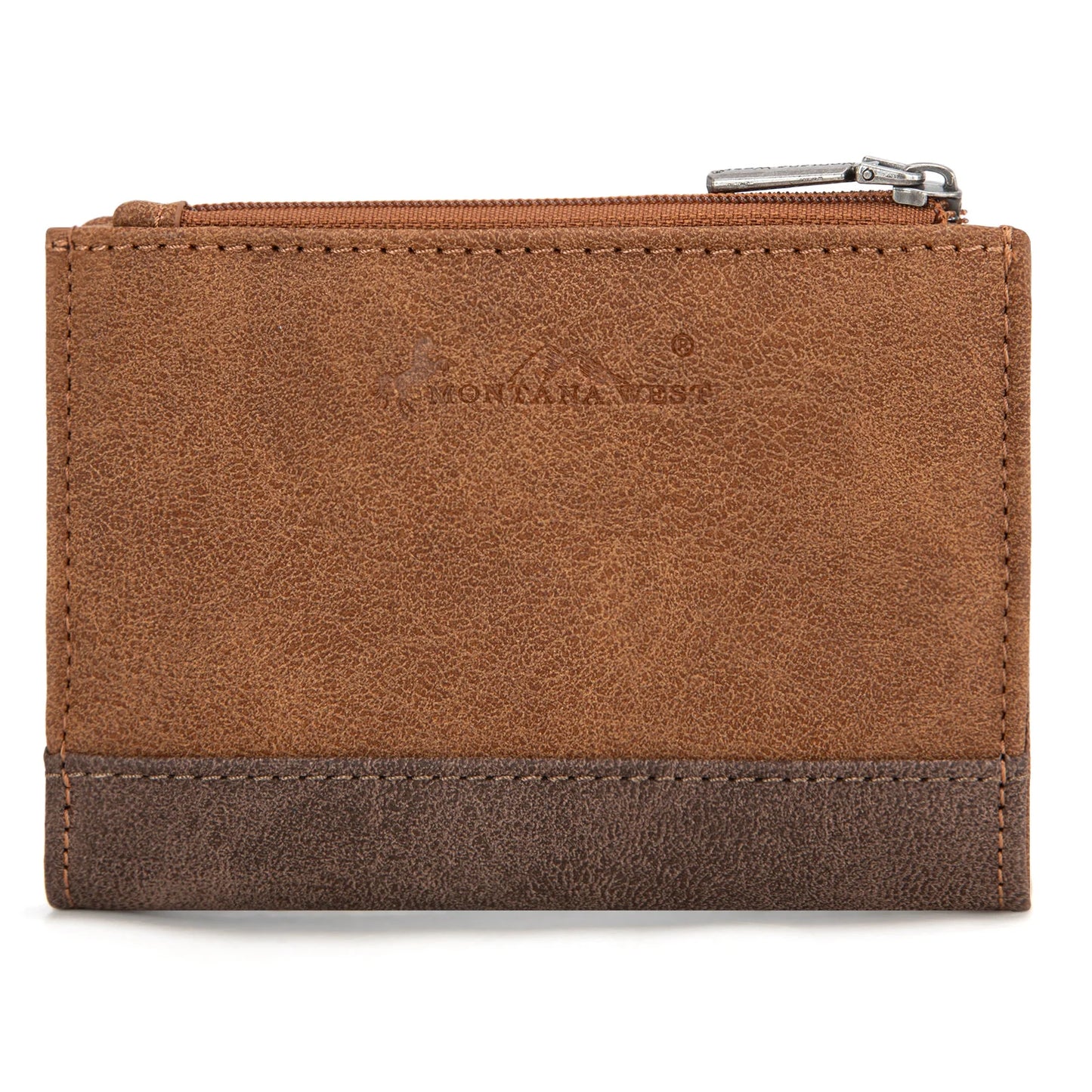 Montana West Embroidered Collection Wallet Brown