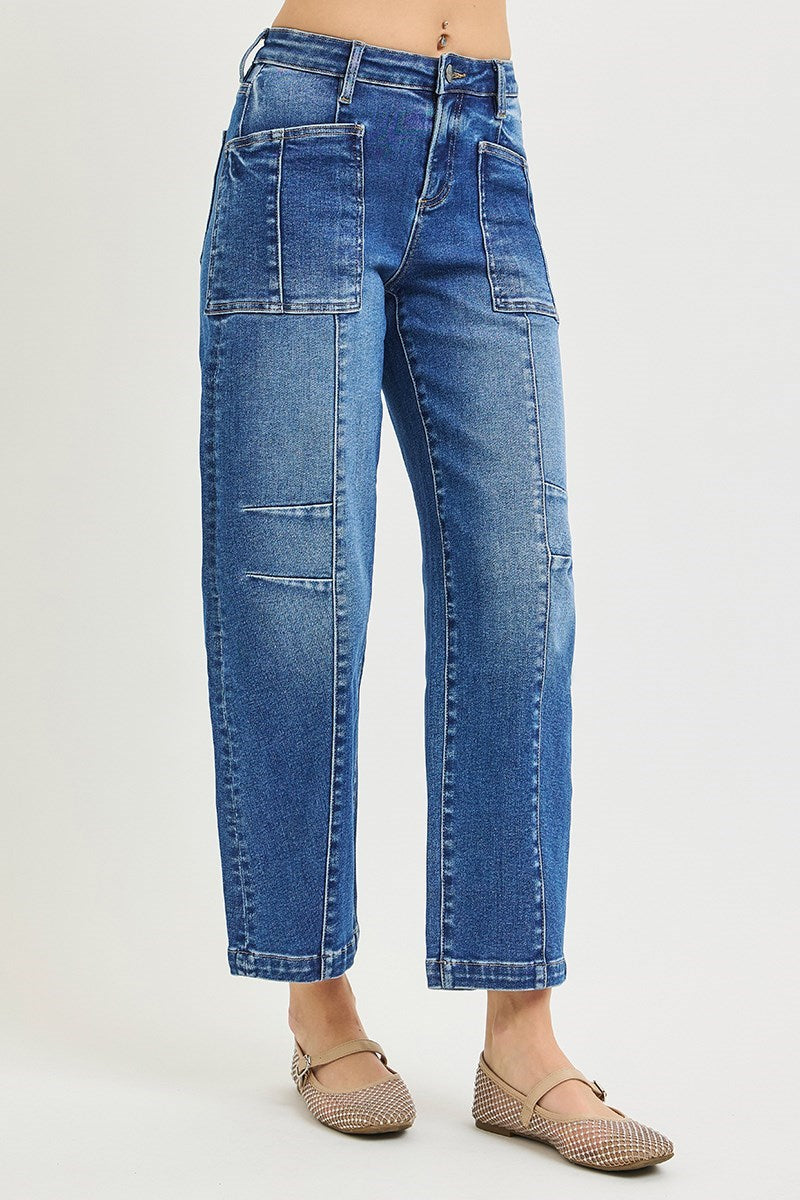 Dixie Risen Barrel Jeans