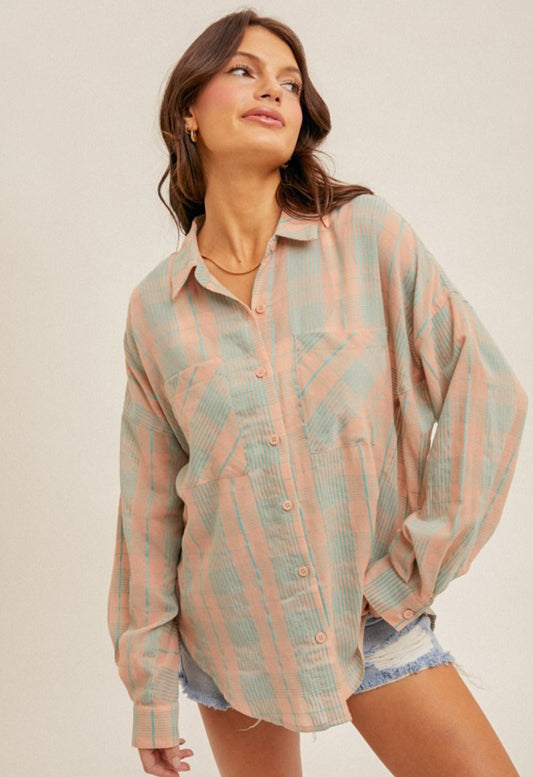 Mya's Plaid Top