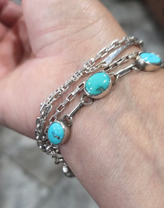 7” Wristlet Turquoise