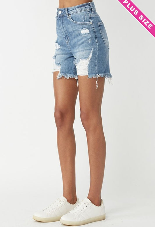 Priscilla High Rise Shorts PLUS