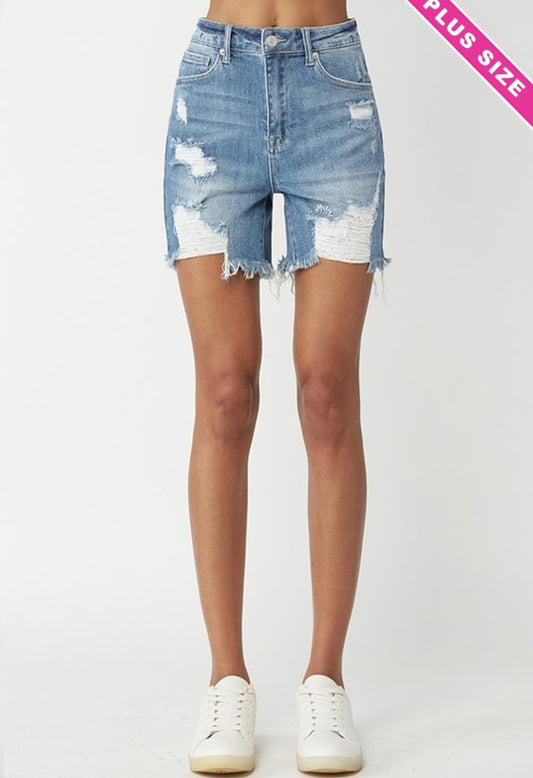Priscilla High Rise Shorts PLUS