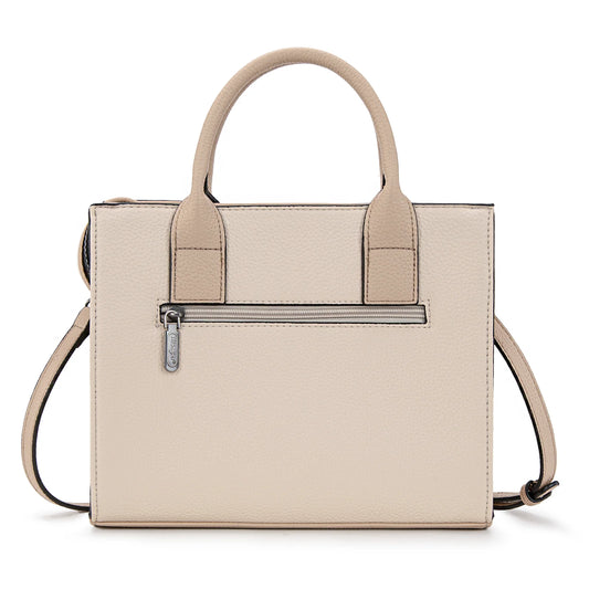 Wrangler Whipstitch Tote/Crossbody - Beige