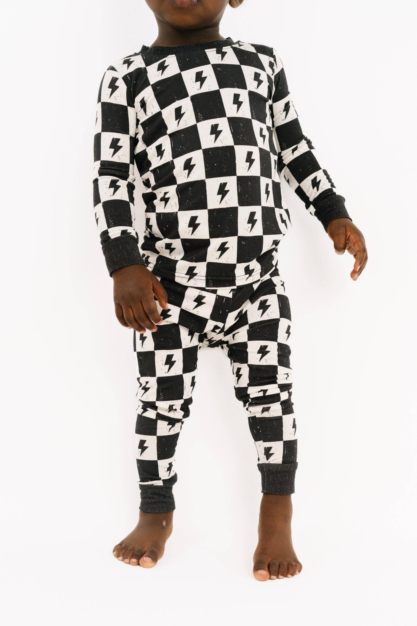 Electric Checkered Bamboo Set