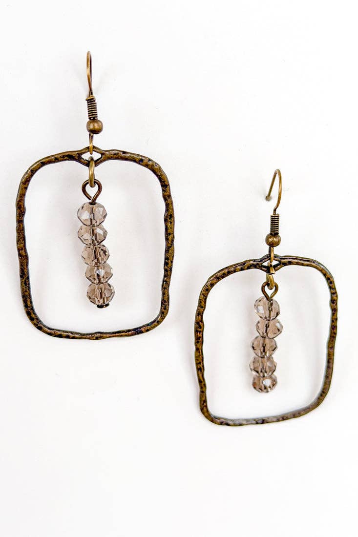 Dylan Designs - Suki Earrings: India Agate