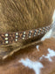 Couture Cowgirl Cowhide Cross Stitched Leather Purse