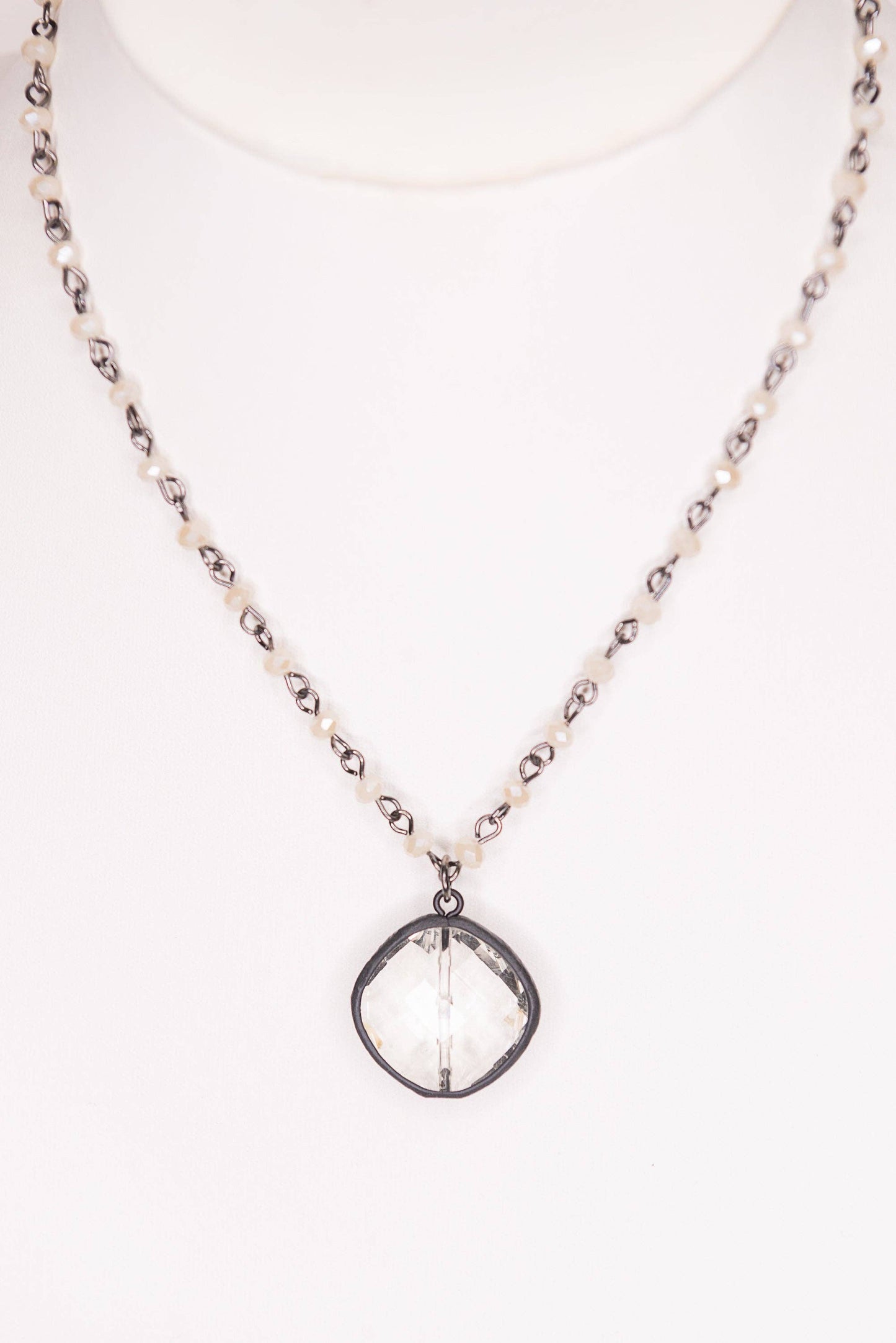 Dylan Designs - Ariel Necklace in Cream