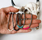 Boho Ranch Shop - Western Navajo Bead Choker Necklace: Turquoise