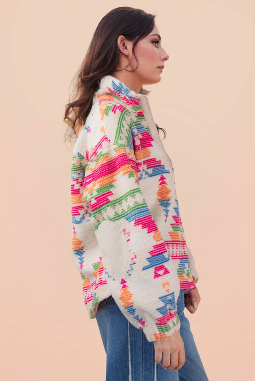 Aztec Fleece Pullover