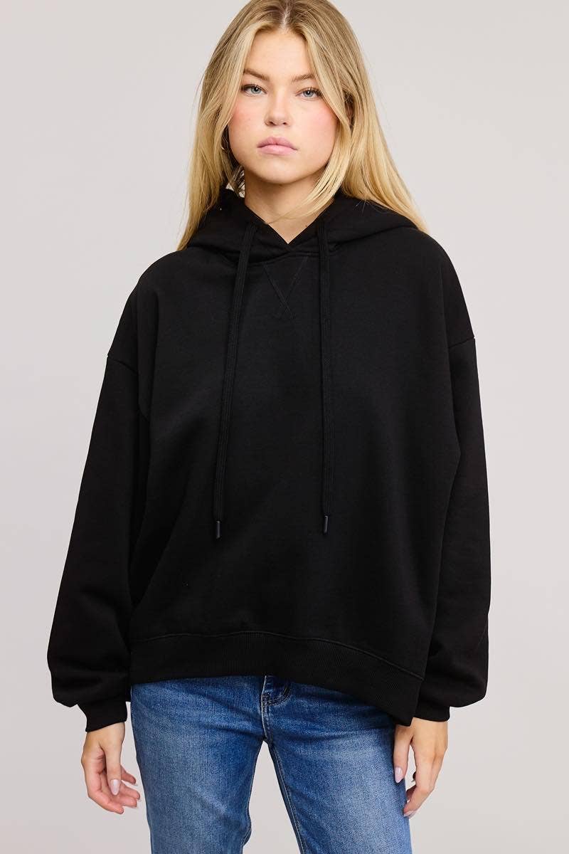 Zutter - Horse Trio Vintage Graphic L/S Fleece Hoodie: BONE / L