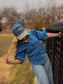 Two Tone Concho Trucker Hat 