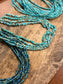 Authentic Turquoise Chips Beaded Necklace