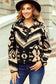 Western Half Zip Plush Sweatshirt