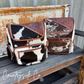 Countryside Co. - Mesa Cowhide Backpack Laptop Bag, travel bag