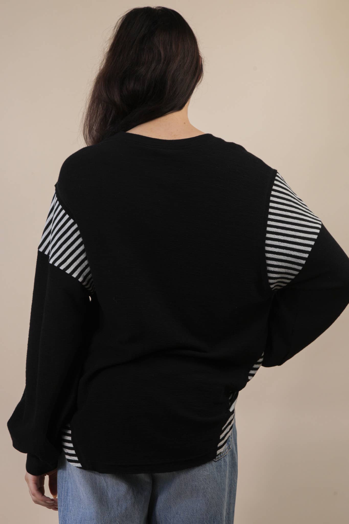 Oversized Western Graphic Top