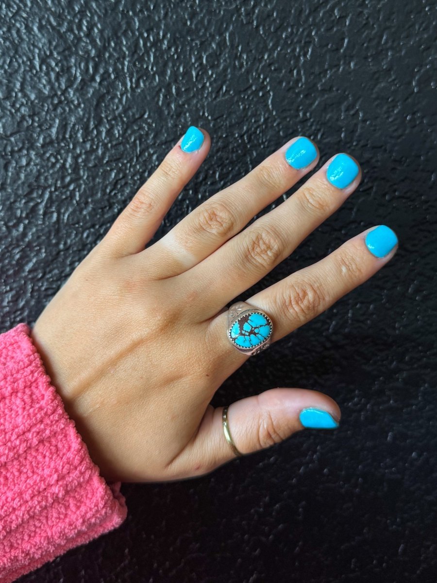 Ballyhoo Egyptian Turquoise Ring