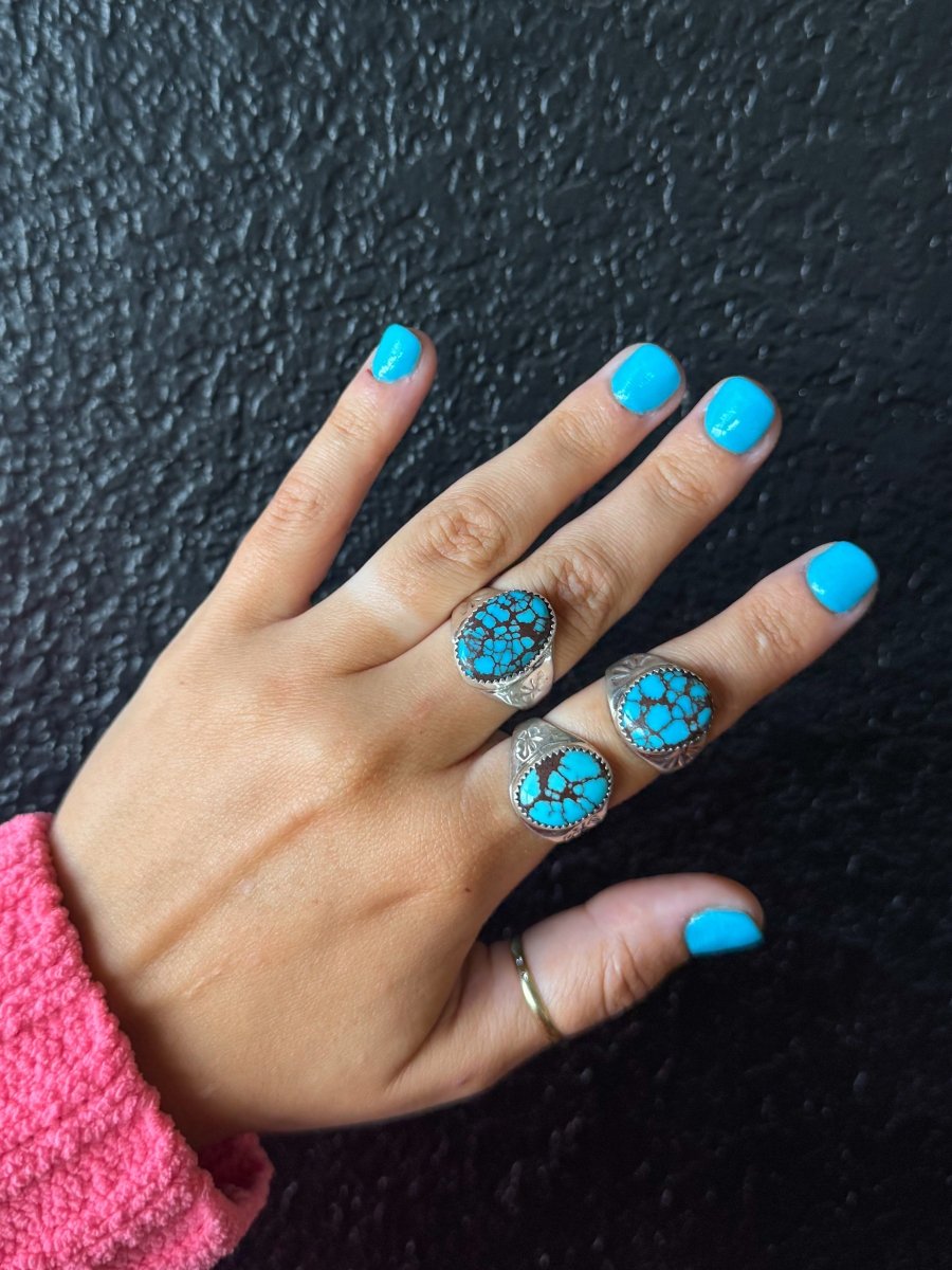 Ballyhoo Egyptian Turquoise Ring