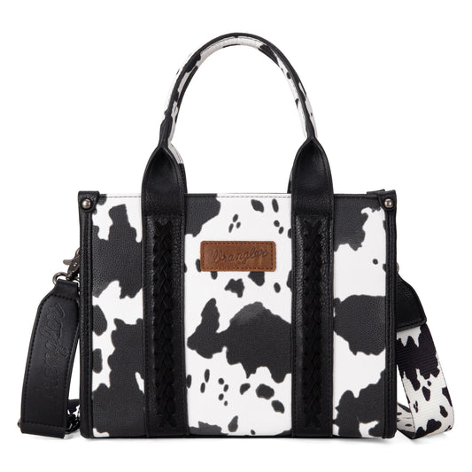 Wrangler Cow Print Tote/Crossbody